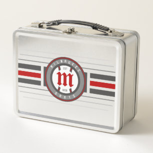 Modern Vintage Milwaukee Greys Metal Lunch Box