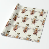 Honey Bee Beekeeping Giftwrap Wrapping Paper