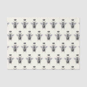 Modern Vintage Queen Bee Crown White Tissue Paper