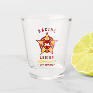 Modern Vintage Racine Legion Est. Shot Glass