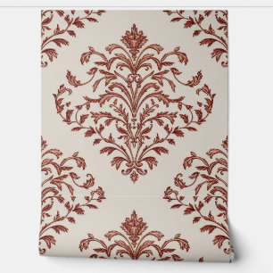 Modern vintage style floral pattern 3 wallpaper