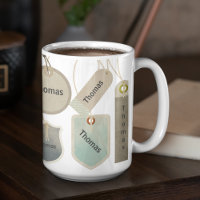 Modern-Vintage Your Name Tag | Unique Personalised