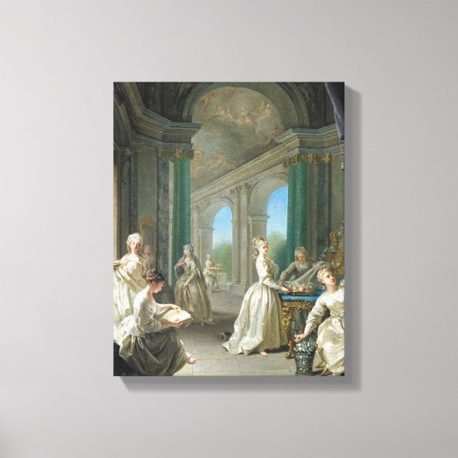 Modern Virgins, 1728 Canvas Print (Front)