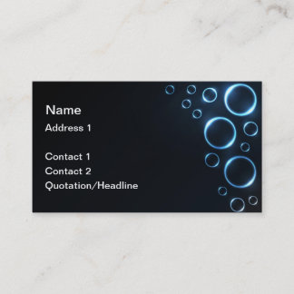 Modern visit card