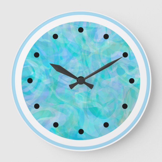 Modern Wall Decor Clocks Abstract Style (Front)