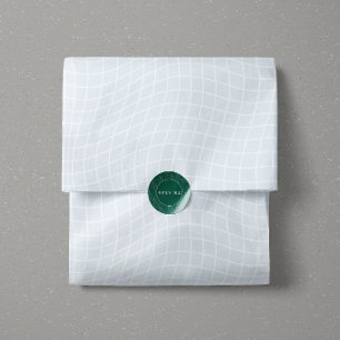 Modern Warped Grid   Minimalist Fluid Geometric Tissue Paper