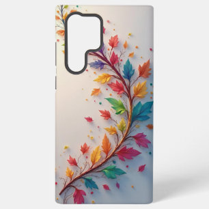 Modern Watercolor Botanical Branch Foliage Graphic Samsung Galaxy Case