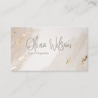 Modern Watercolor  Business Card