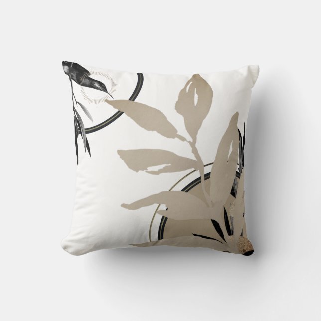 Modern Watercolor Cushion (Front)