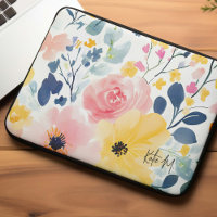 Modern Watercolor Floral Pattern