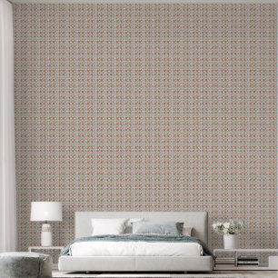 Modern Watercolor Flower Pattern Wallpaper
