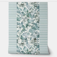 Modern  watercolor  sage green eucalyptus leaves  