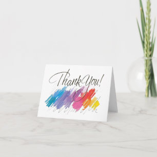 Modern Watercolor Thank you Notes