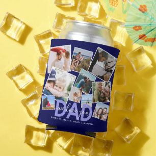 Modern 'We Love You' Photo Collage Dad Can Cooler