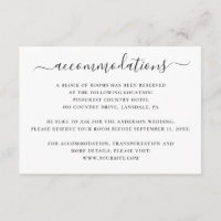 Modern Wedding Accommodation | Hotel Information