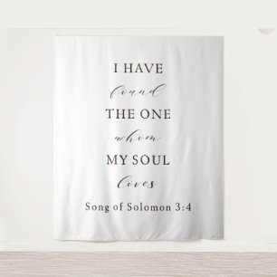 Modern Wedding Backdrop – Song of Solomon 3:4 Quot Tapestry