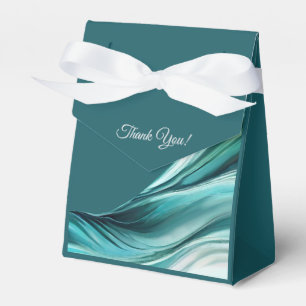 Modern Wedding-Emerald Green- Favour Box