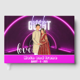 Modern  Wedding Guest Book