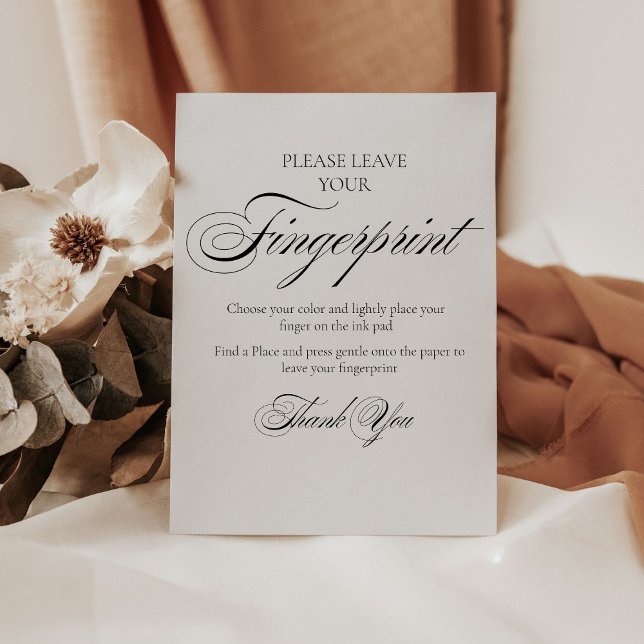 Modern Wedding Guest Tree Fingerprint Sign (Creator Uploaded)