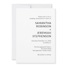 Modern Wedding