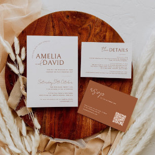 Modern Wedding Invitation Template 