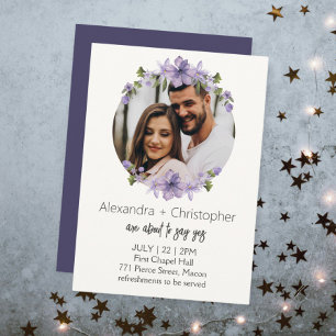 modern wedding invitation, wedding invitation 