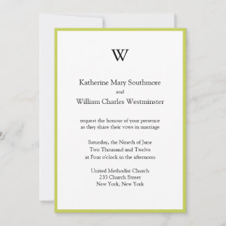 Modern Wedding Invitations