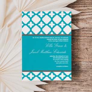 Modern Wedding Invite // Morrocan