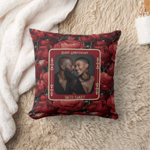 Modern Wedding Marriage Throw Pillow For Husband