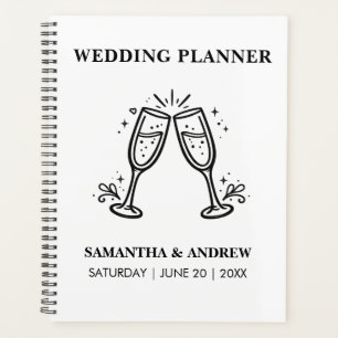 Modern Wedding Minimalist Elegant Planner