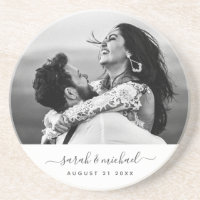 Modern Wedding Photo Memory Elegant Script