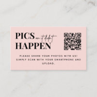 Modern Wedding Pics or it Didn't Happen QR Code 