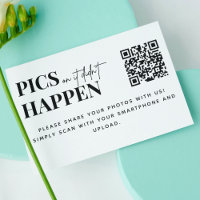 Modern Wedding Pics or it Didn't Happen QR Code