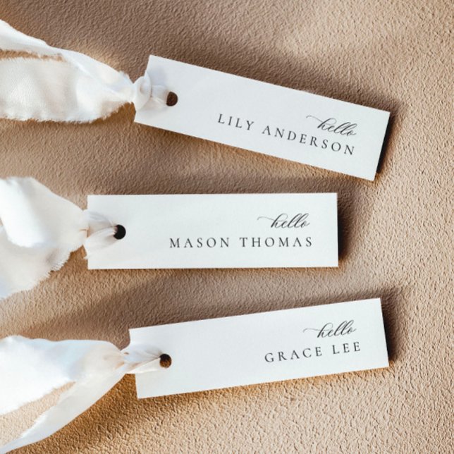 Modern Wedding Place Card (Creator Uploaded)