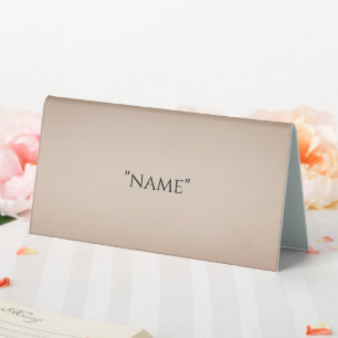 Modern Wedding Place Cards