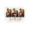 Modern Wedding Save The Date 3 Photo Collage