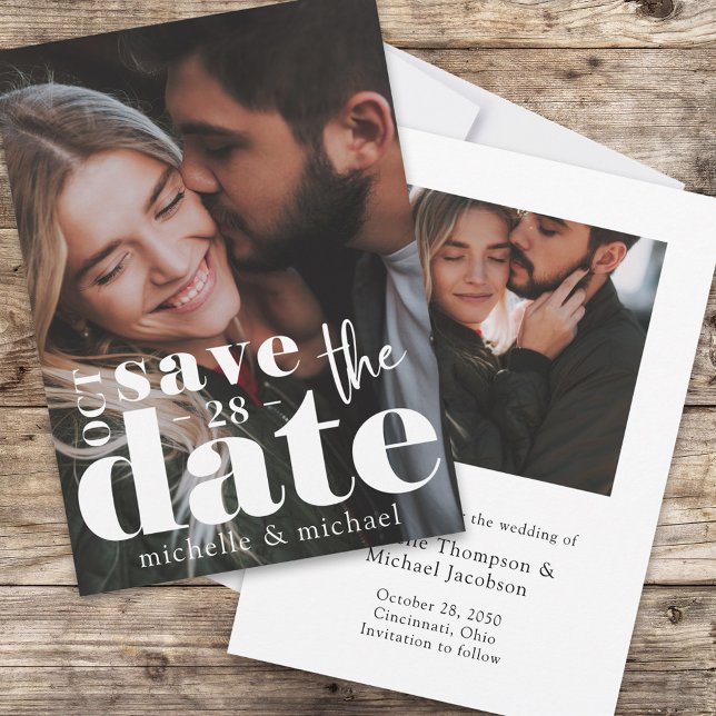 Modern Wedding Save the Date Photo (Creator Uploaded)