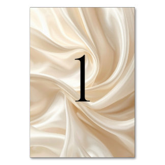 Modern Wedding Table Numbers (1–20)