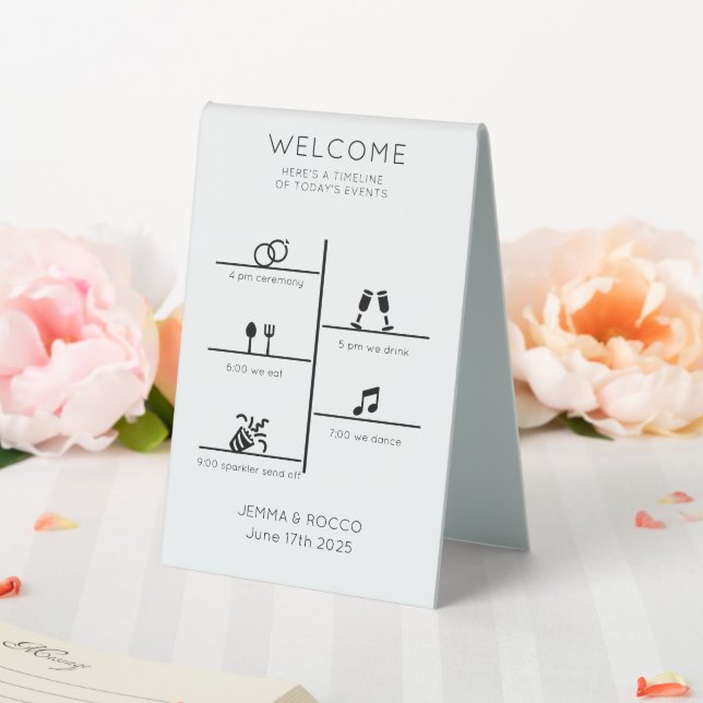 Modern Wedding Timeline Photo  (In SItu (Wedding))