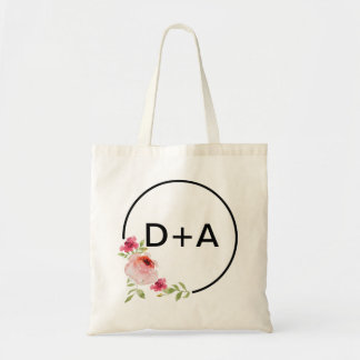 Modern Wedding Tote Bag