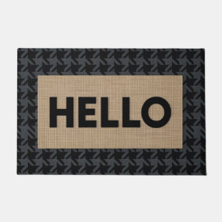 Modern Welcome Doormat