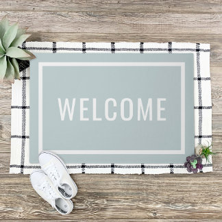 Modern Welcome | Editable Colours Doormat