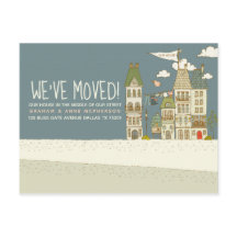 Modern We've Moved Change of Address