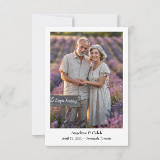 Modern Whimsical and Fun Photo Save The Date