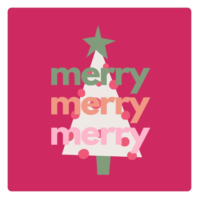 Modern Whimsical Colourful Christmas Stickers (Creator Uploaded)
