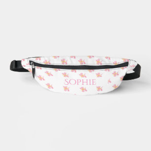 Modern Whimsical Coquette Balloon Dog Bum Bags