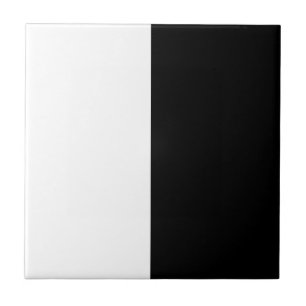 Modern White and Black Ceramic Tiles