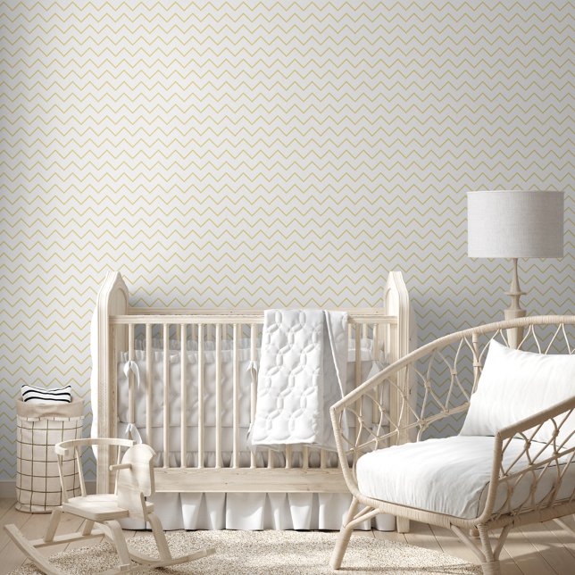 Modern White and Faux Gold Design Pattern Elegant Wallpaper (Modern White and Faux Gold Design Pattern Elegant Wallpaper)