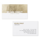Modern white chic gold foil elegant colour block