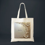 Modern White Flowers Pearls Tote Bag<br><div class="desc">Beautiful Modern White Flowers Pearls Tote Bag</div>